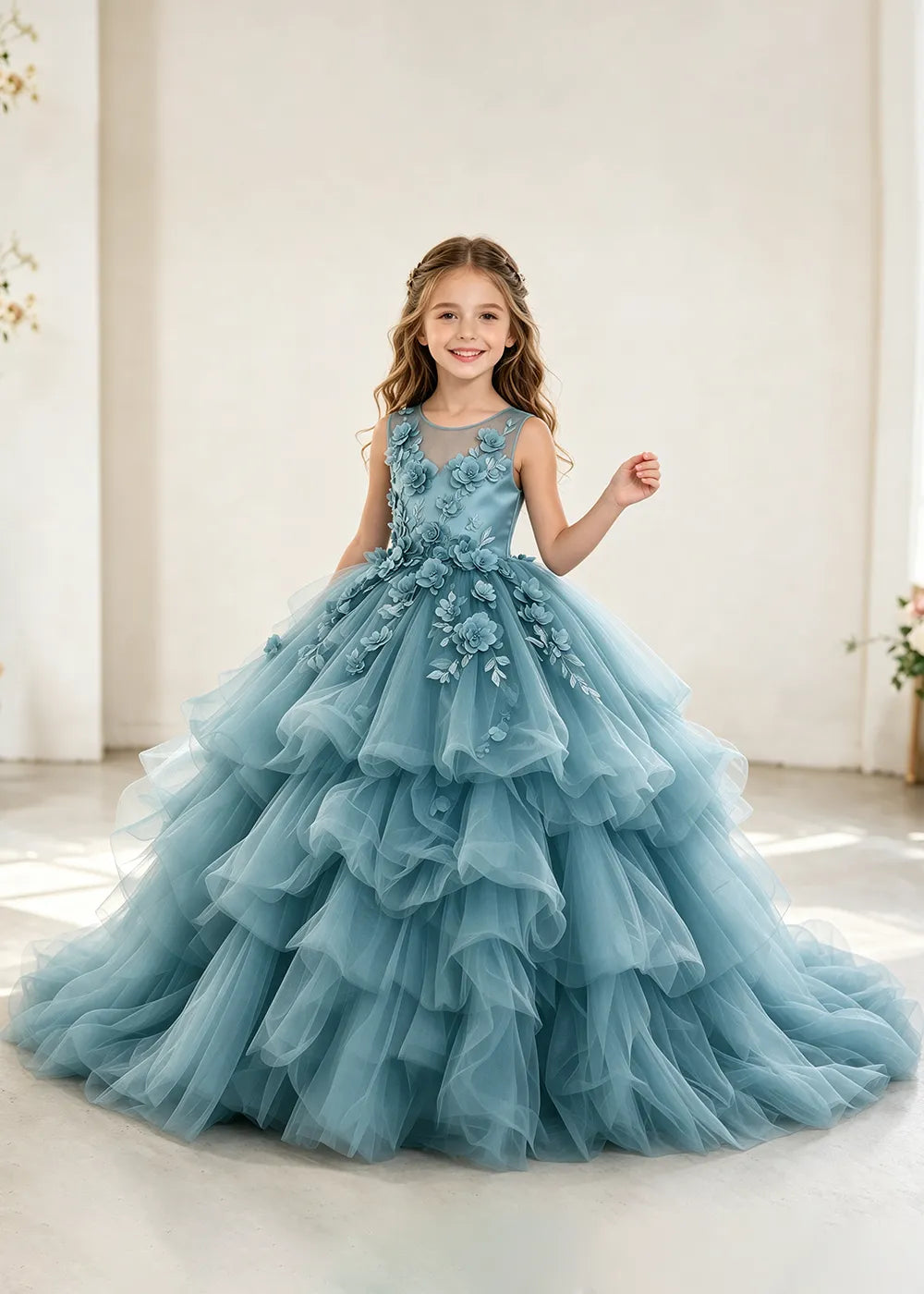 Spitzenkleid mit schulterfreiem Design