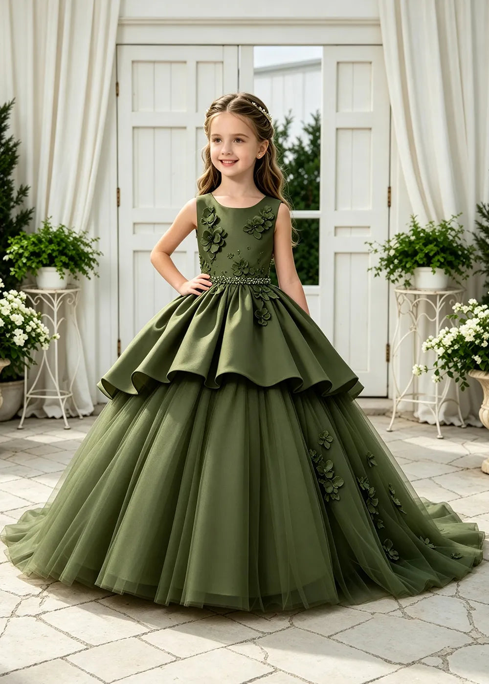 Spitzenkleid mit schulterfreiem Design