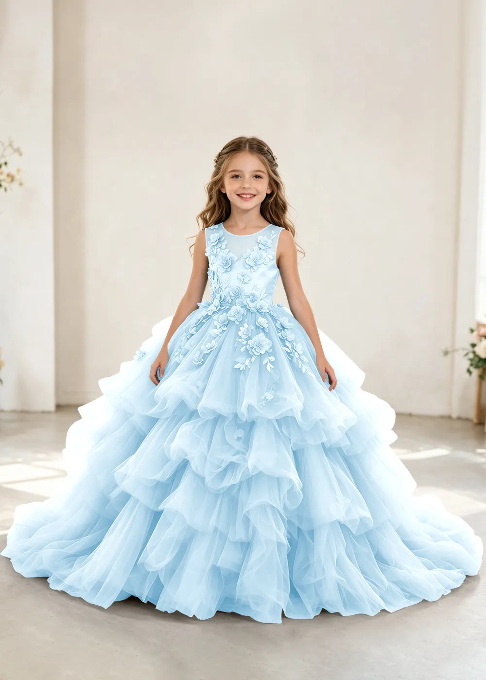 Spitzenkleid mit schulterfreiem Design