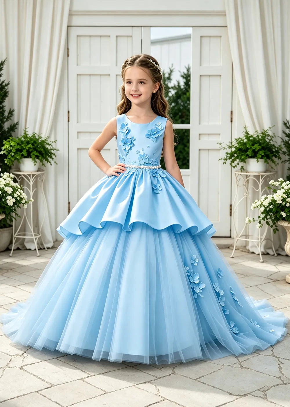 Spitzenkleid mit schulterfreiem Design
