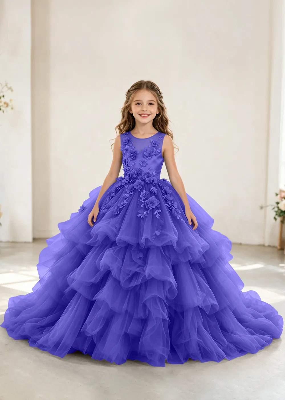 Spitzenkleid mit schulterfreiem Design