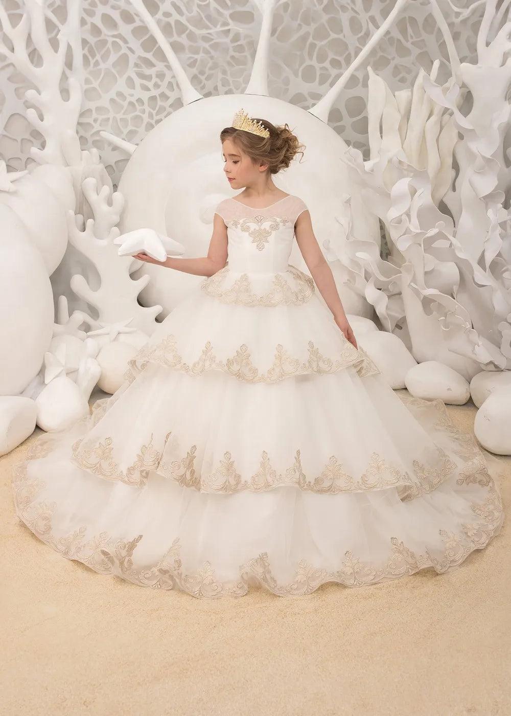 Little Royalty Couture Gown