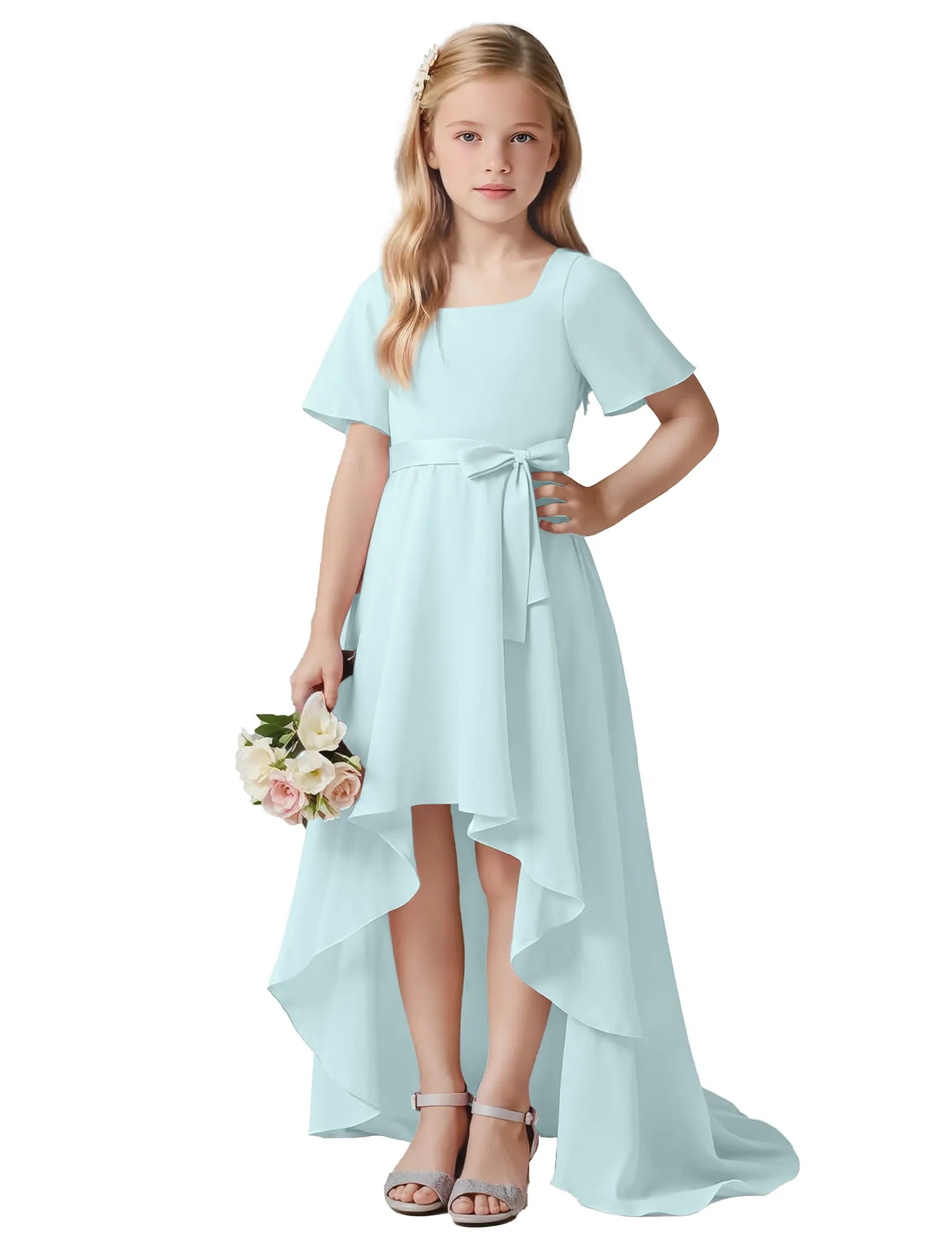 Bella Bow Elegance Dress for Girls
