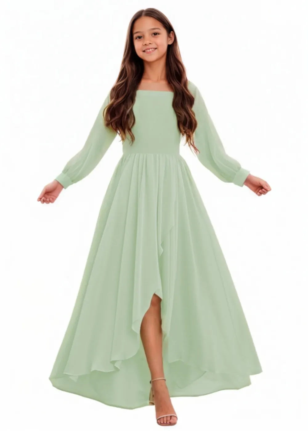 Long Sleeve Bridesmaid Dress
