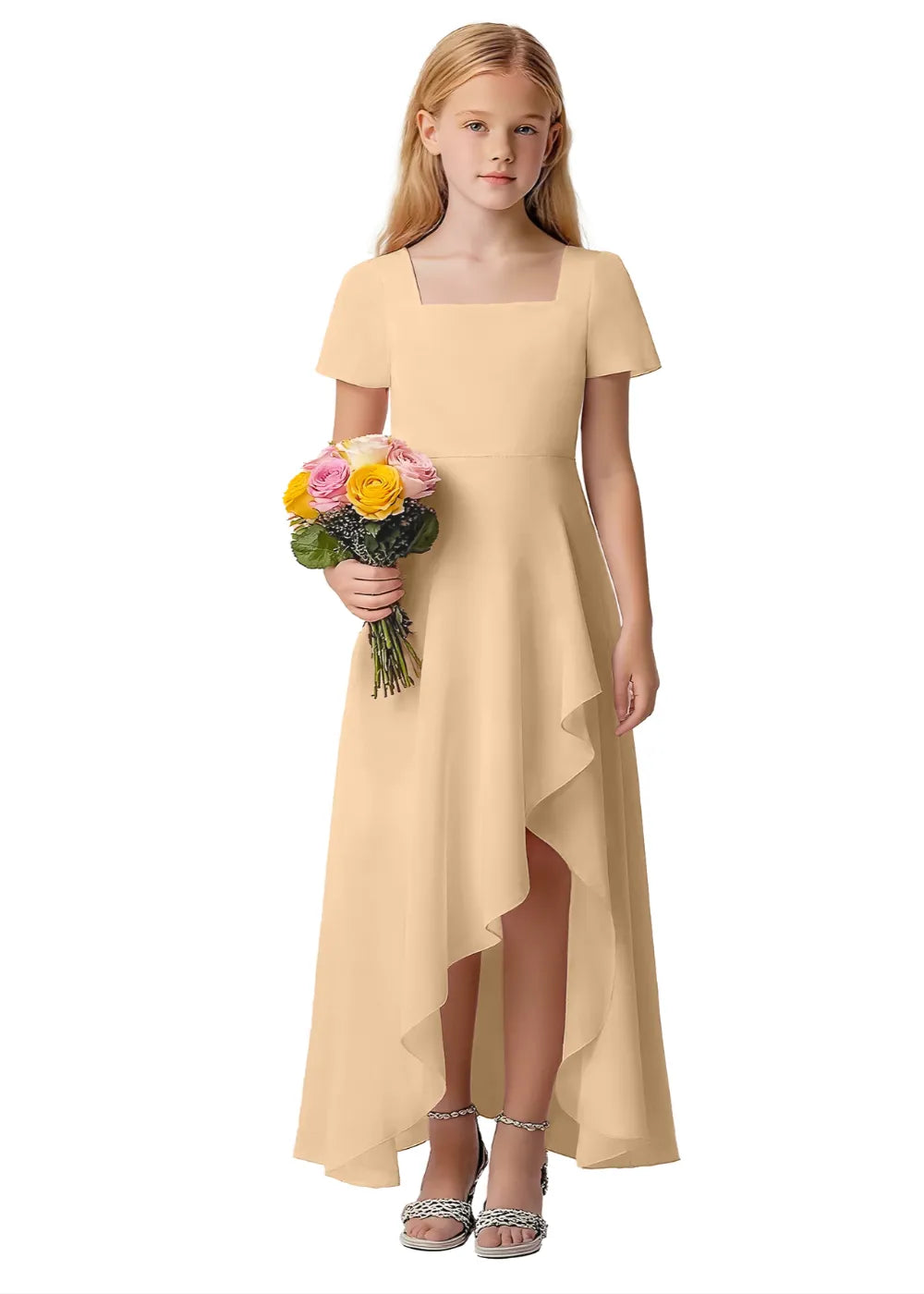 Serena Grace High-Low Occasion Dress