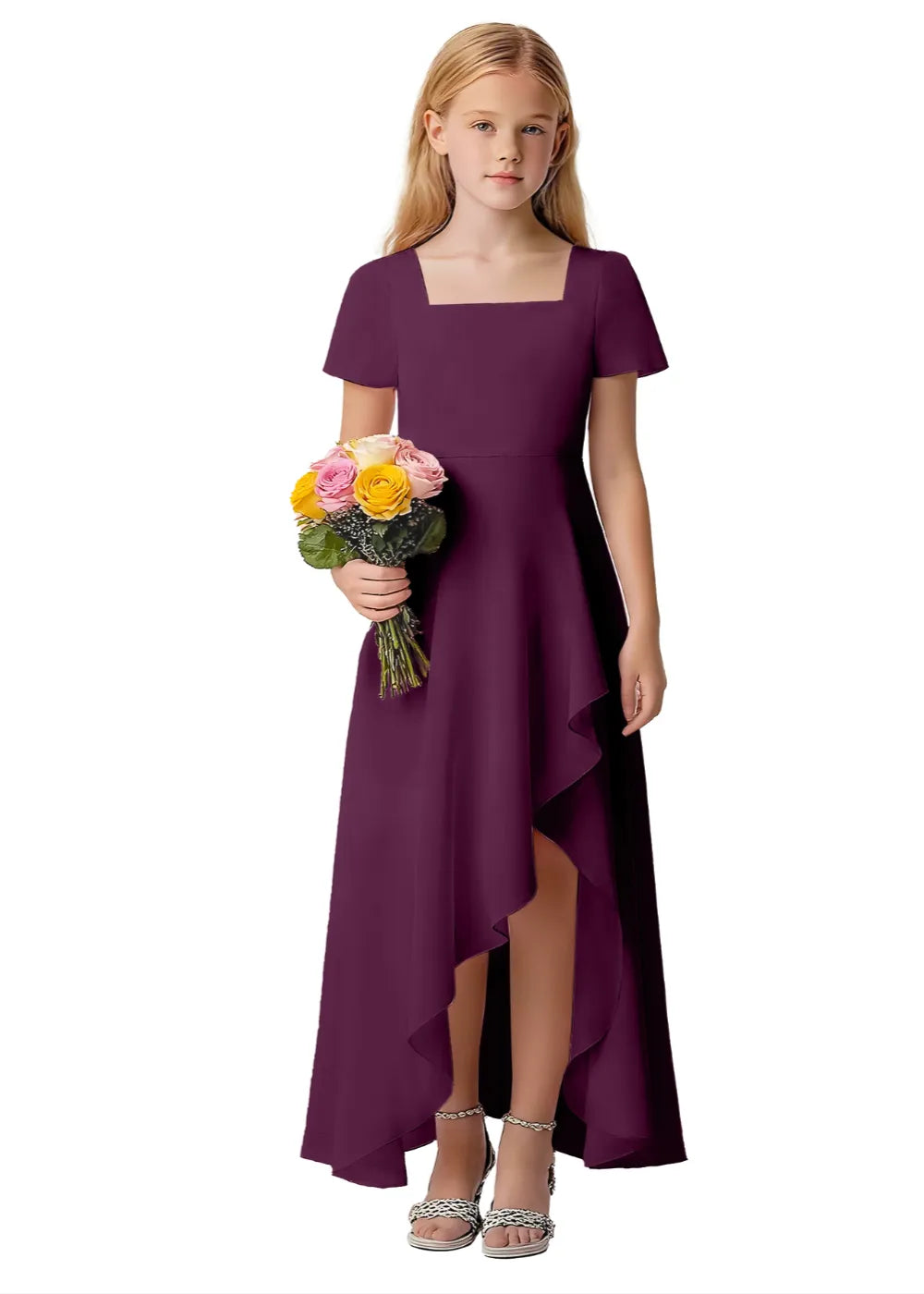 Serena Grace High-Low Occasion Dress