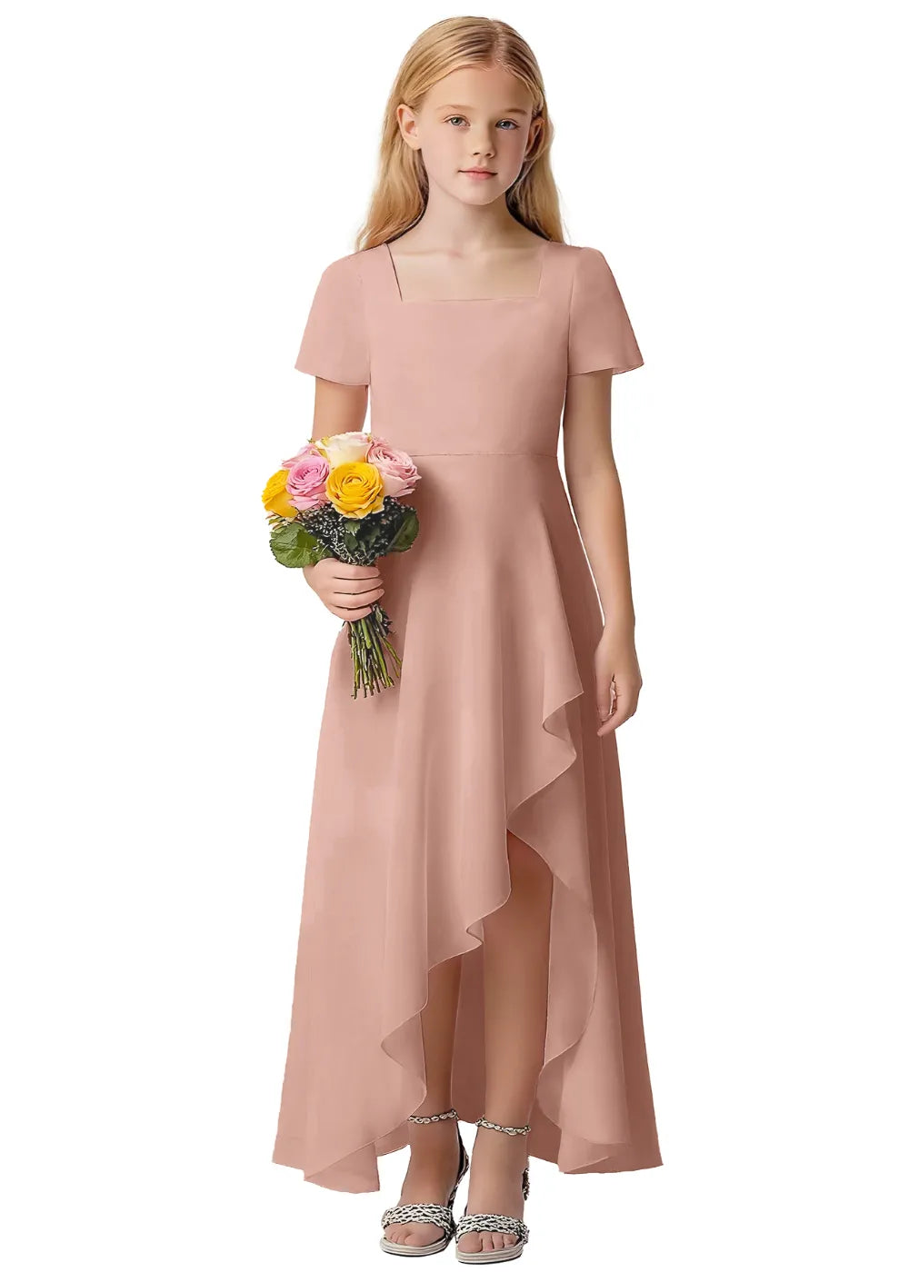 Serena Grace High-Low Occasion Dress