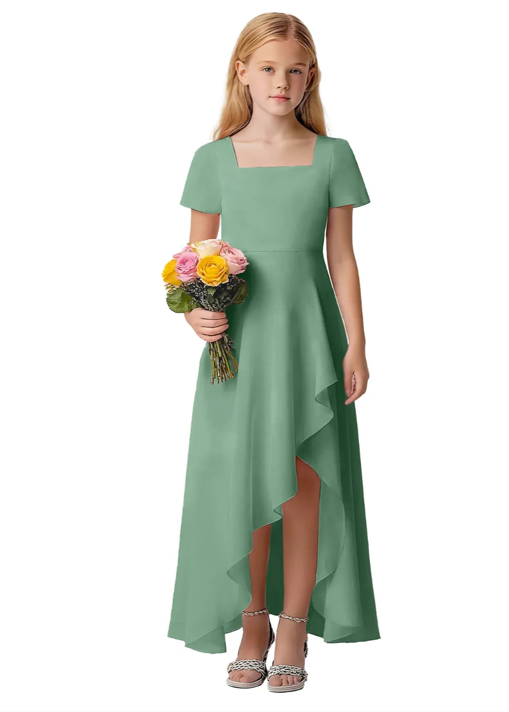 Serena Grace High-Low Occasion Dress