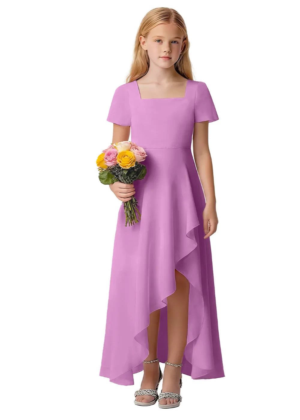 Serena Grace High-Low Occasion Dress