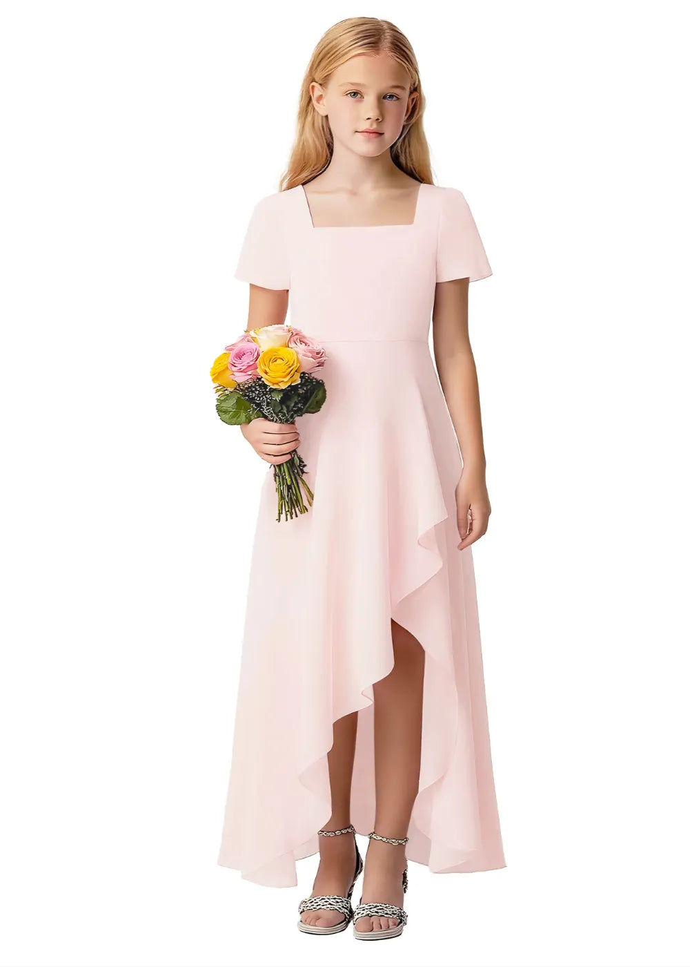 Serena Grace High-Low Occasion Dress