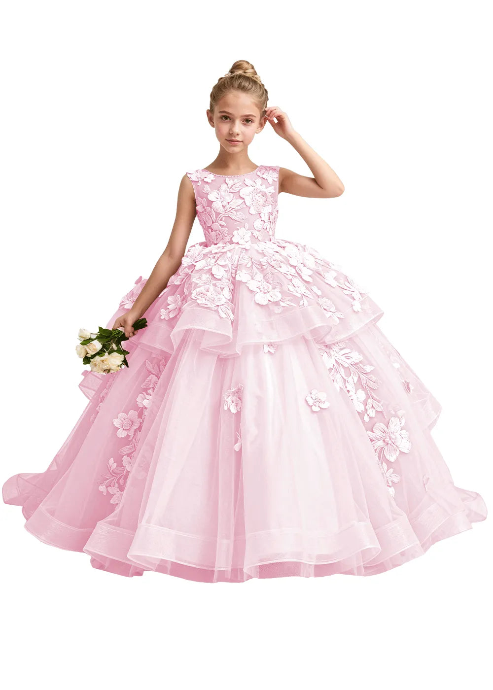 Spitzenkleid mit schulterfreiem Design