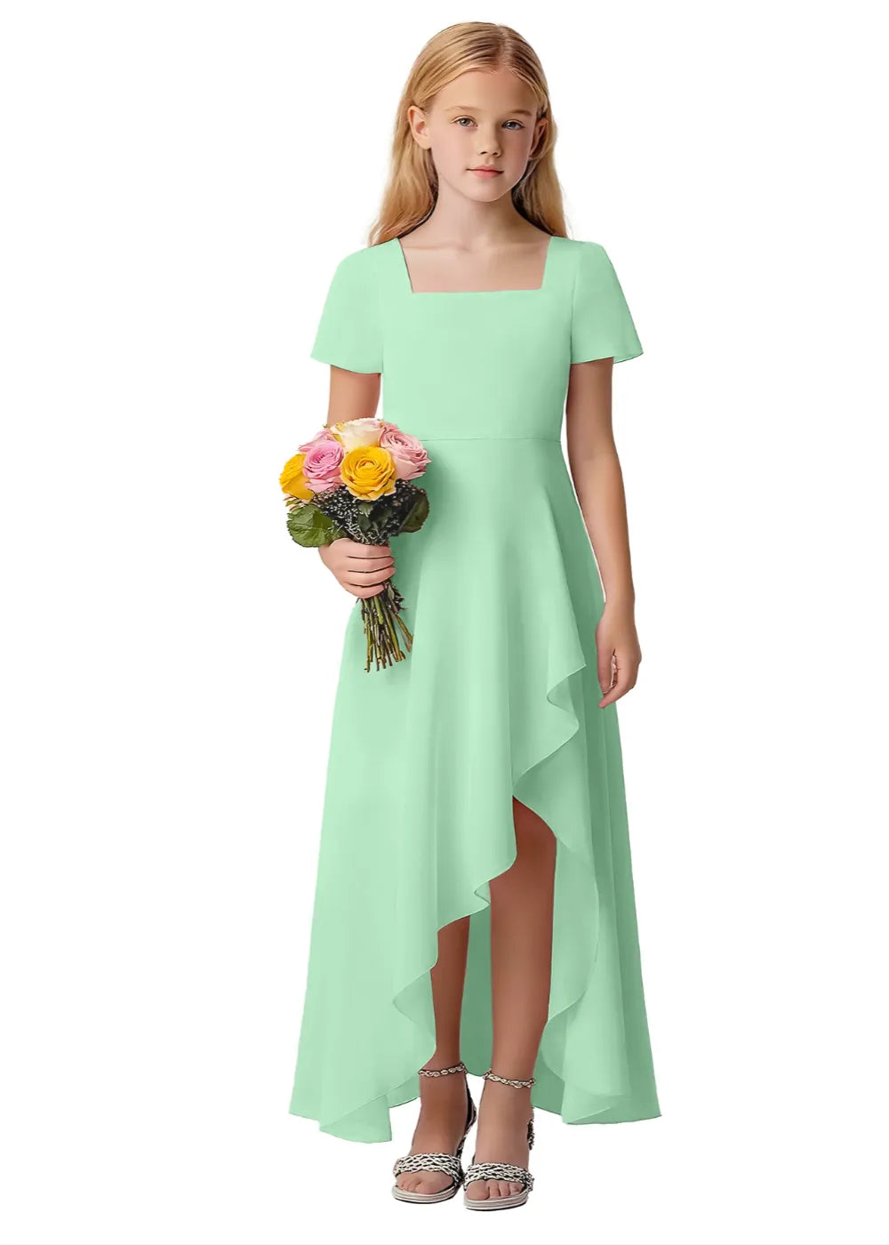 Serena Grace High-Low Occasion Dress