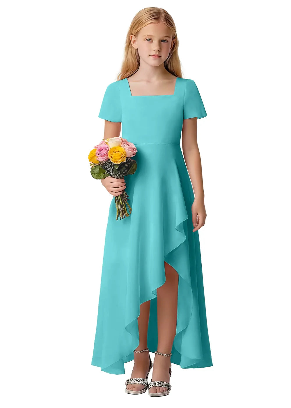 Serena Grace High-Low Occasion Dress