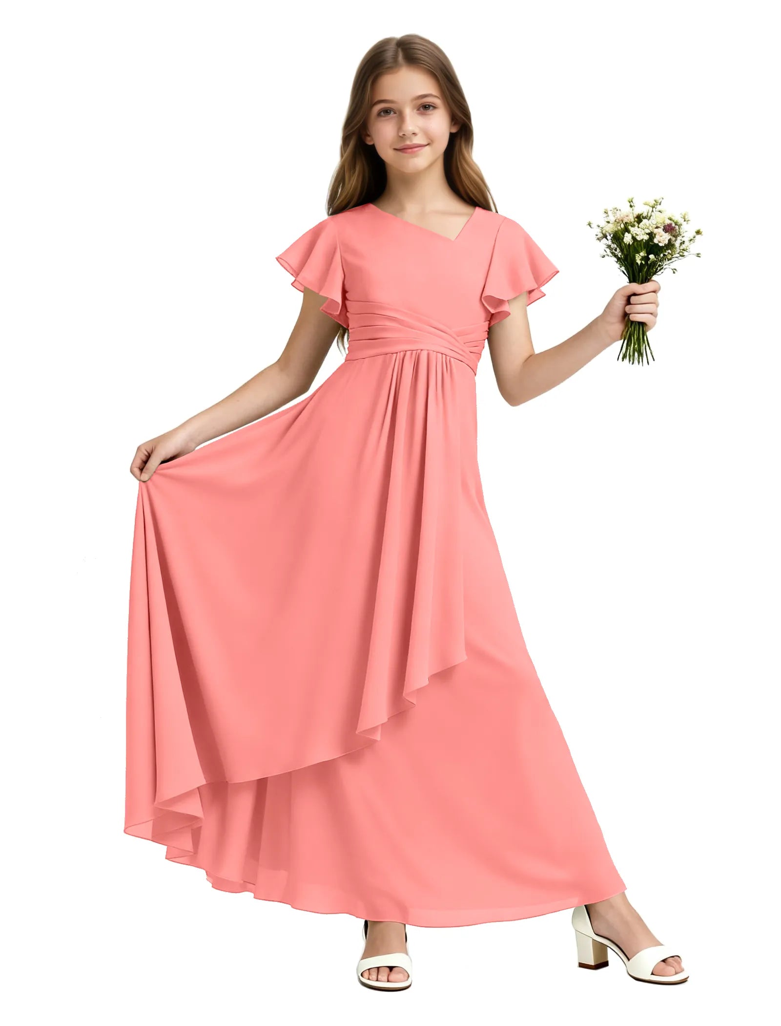 Spitzenkleid mit schulterfreiem Design