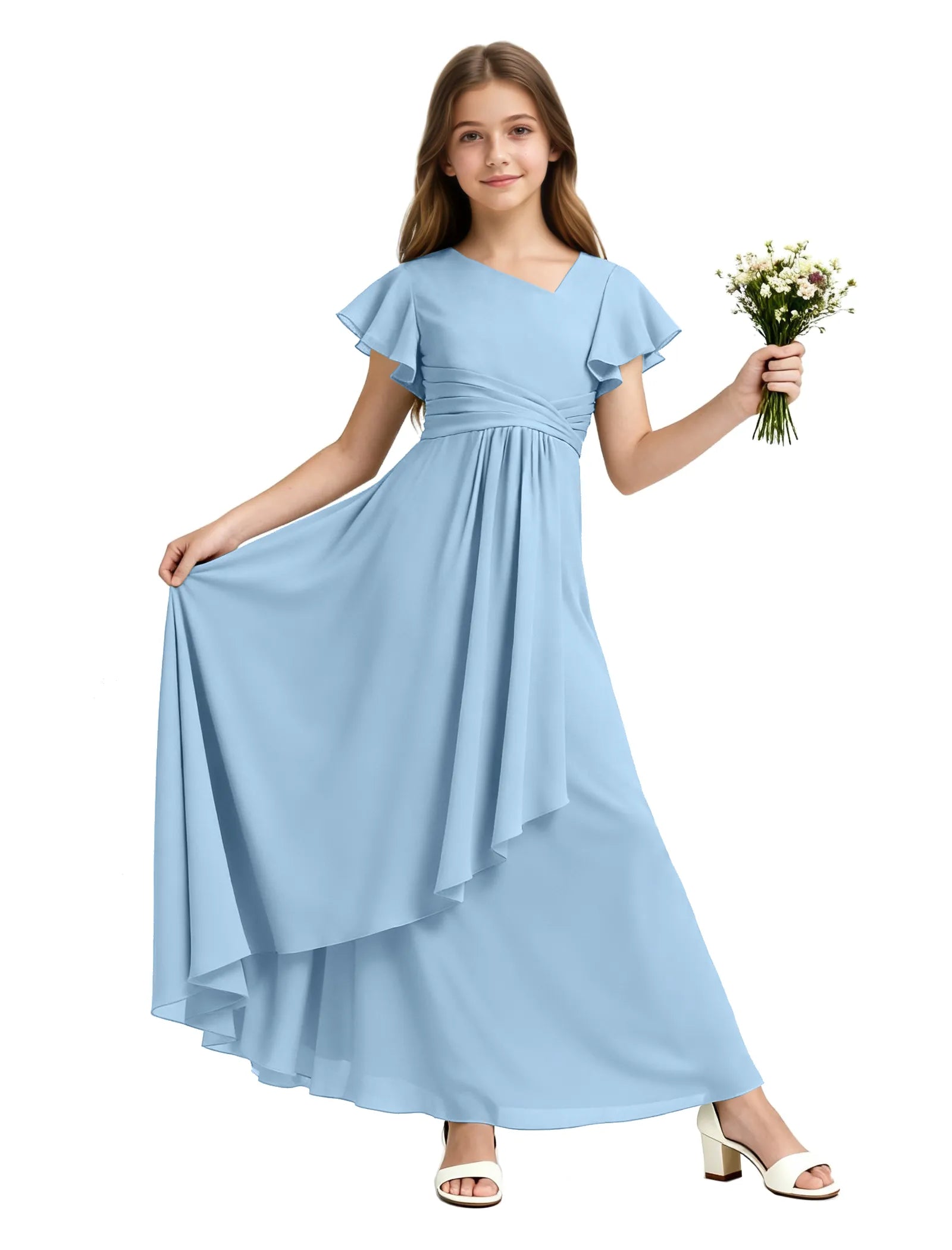 Spitzenkleid mit schulterfreiem Design