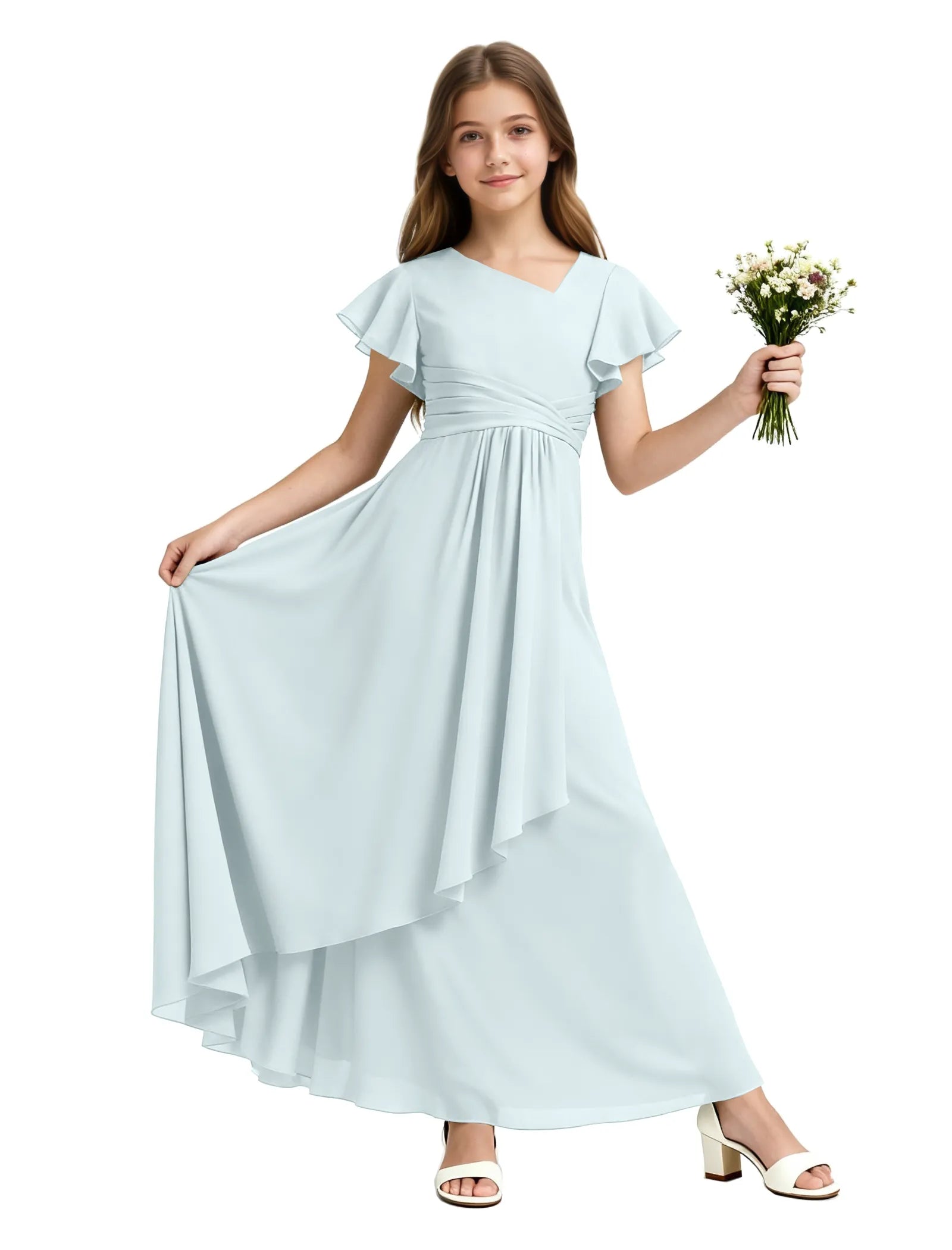 Spitzenkleid mit schulterfreiem Design