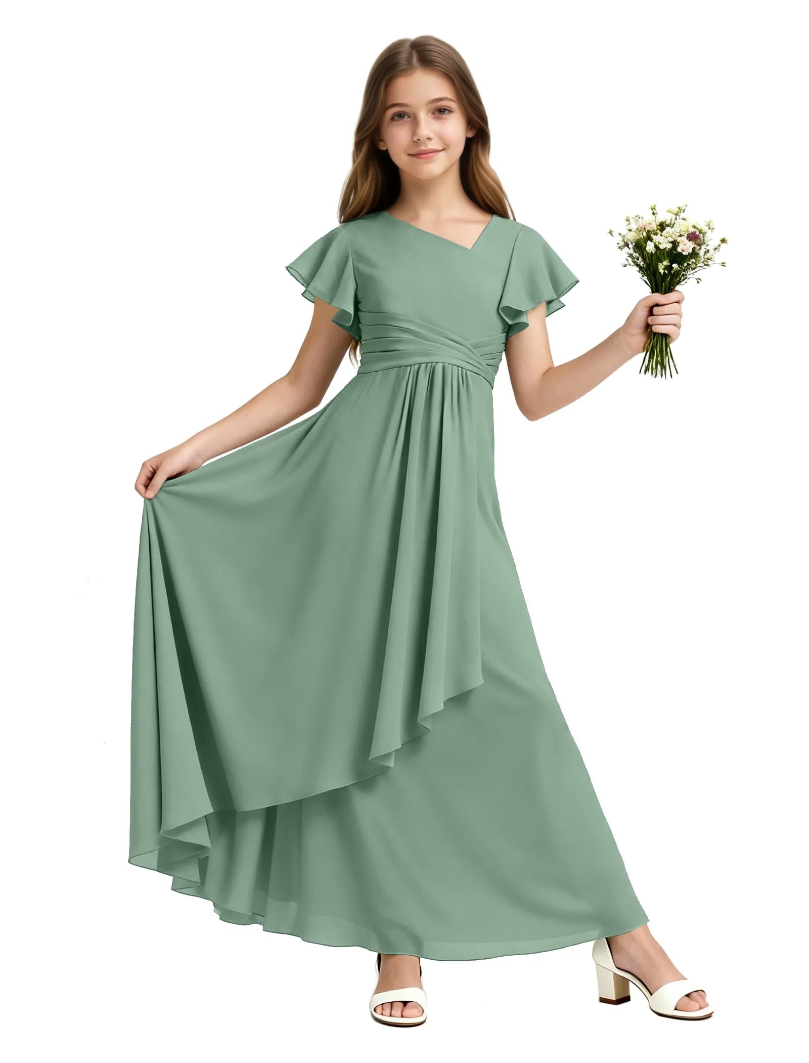 Spitzenkleid mit schulterfreiem Design