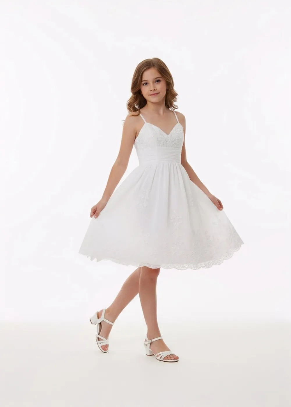 Blossom Grace Lace Flower Girl Dress