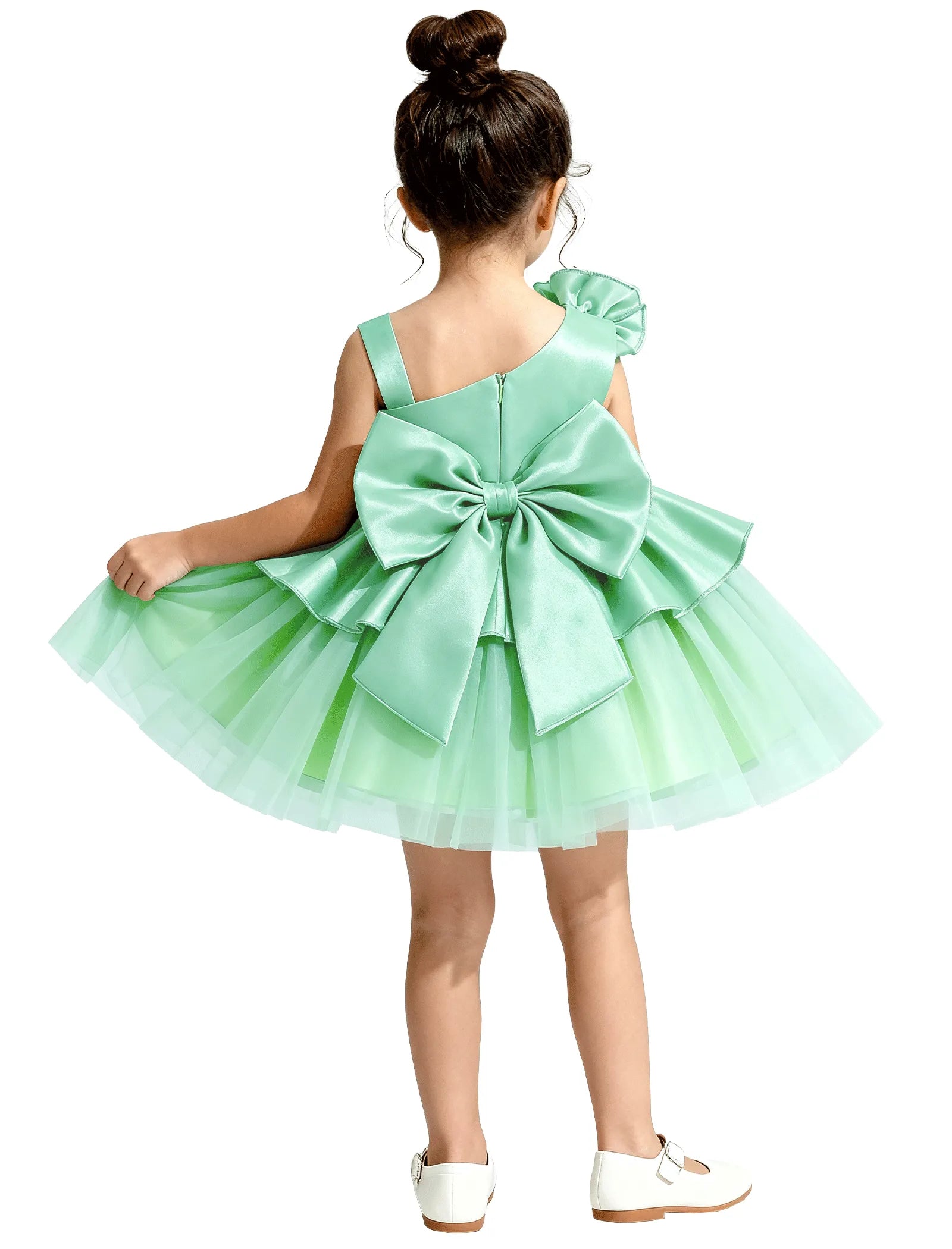 Cute One Shoulder Birthday Dress