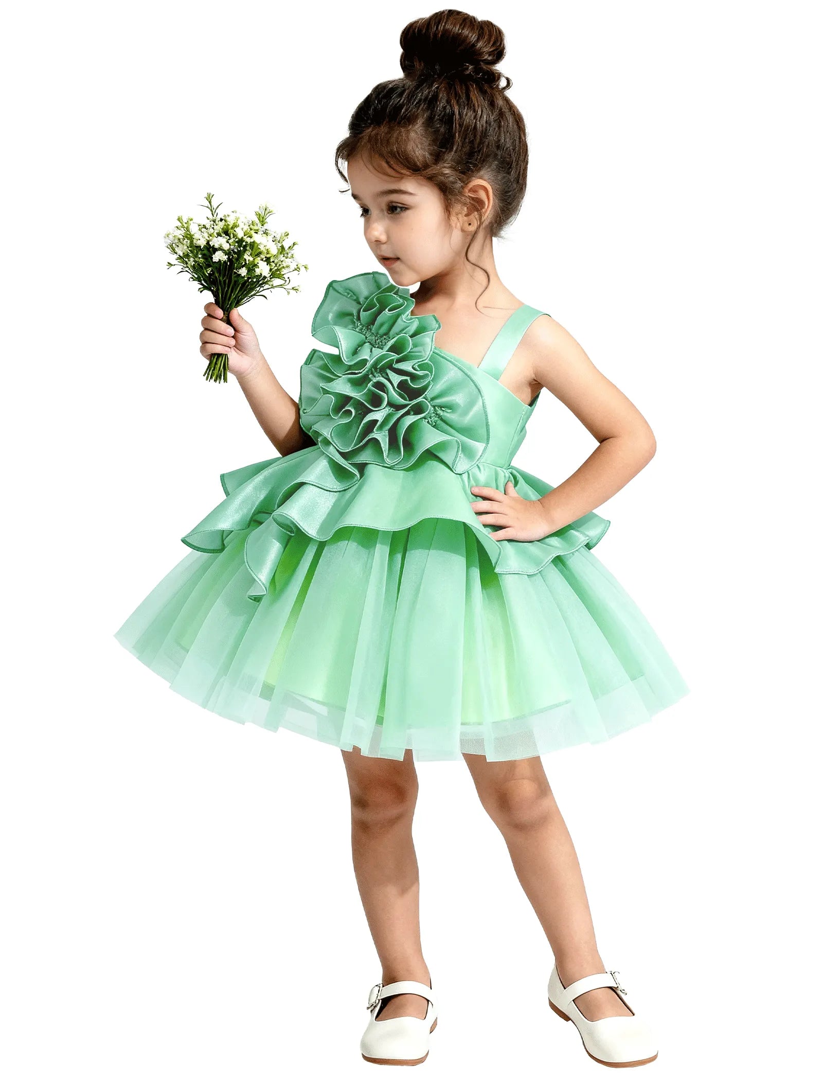 Cute One Shoulder Birthday Dress