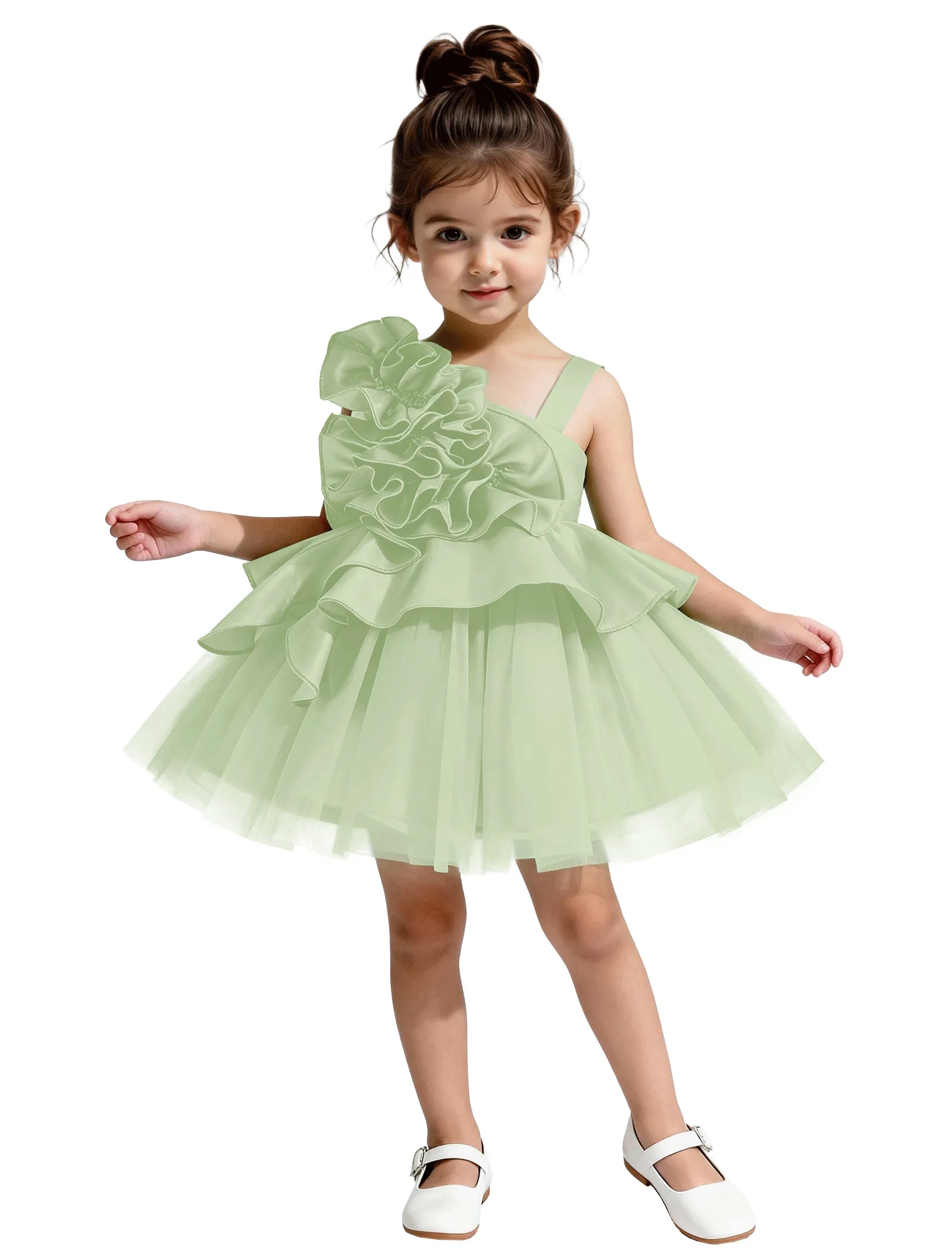 Cute One Shoulder Birthday Dress