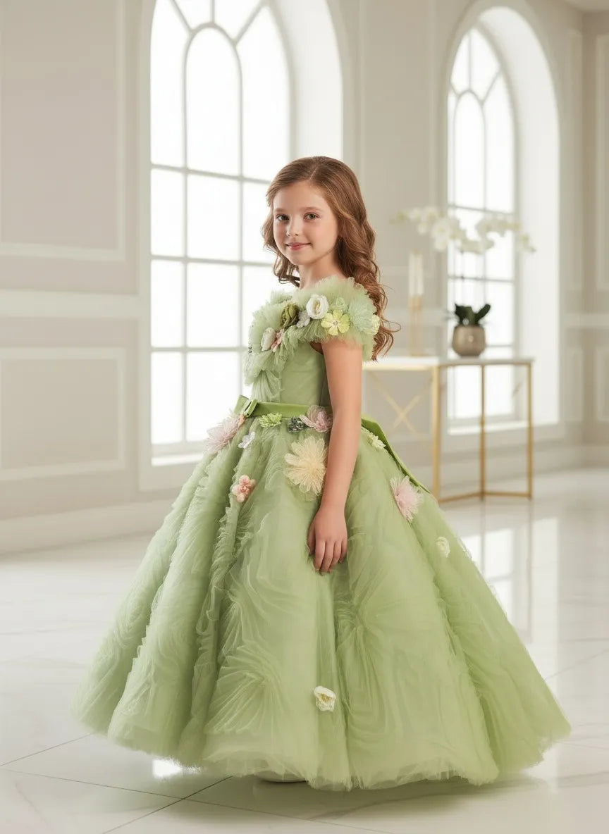 Garden Bloom Flower Girl Dress