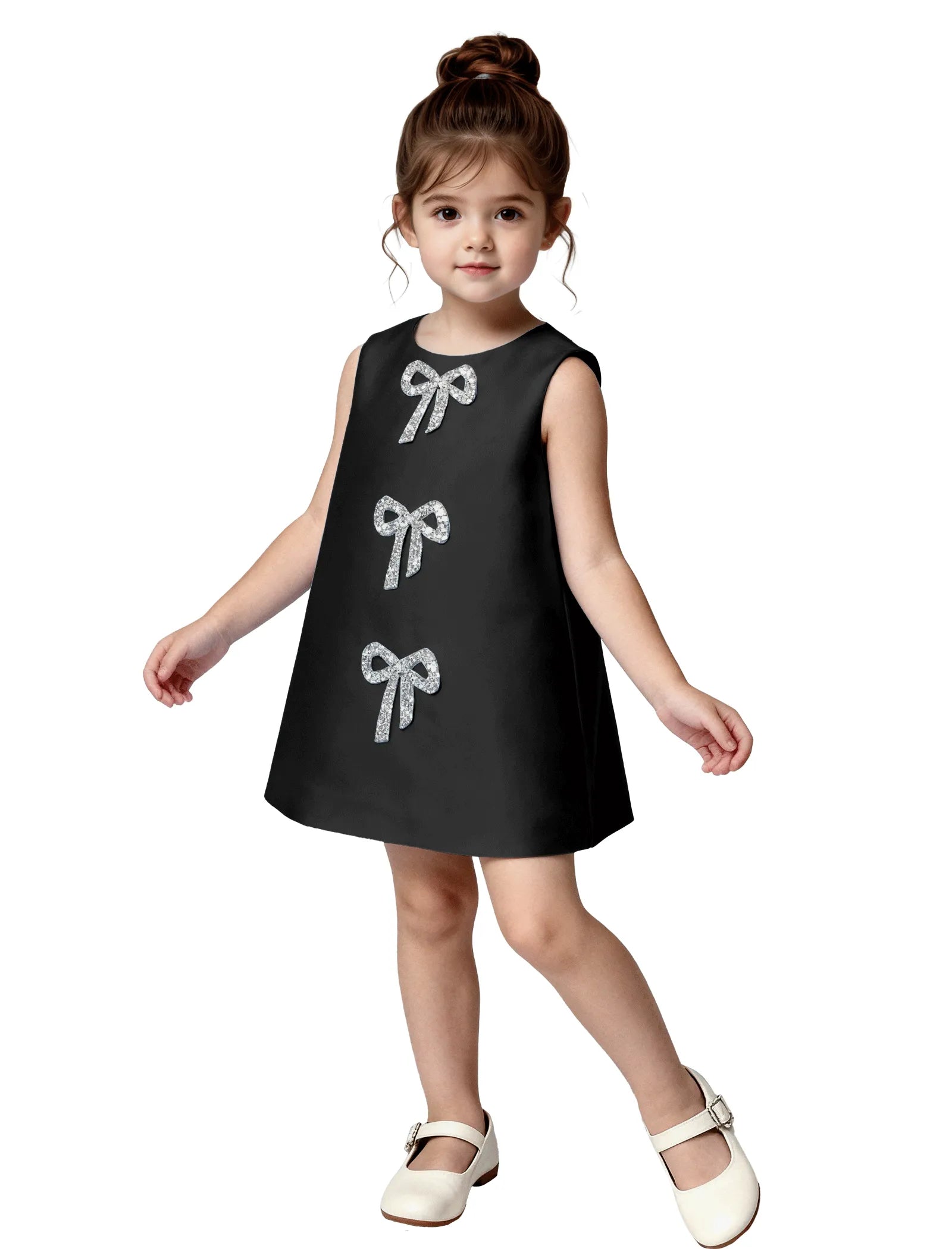 Vestido de princesa sin mangas de encaje