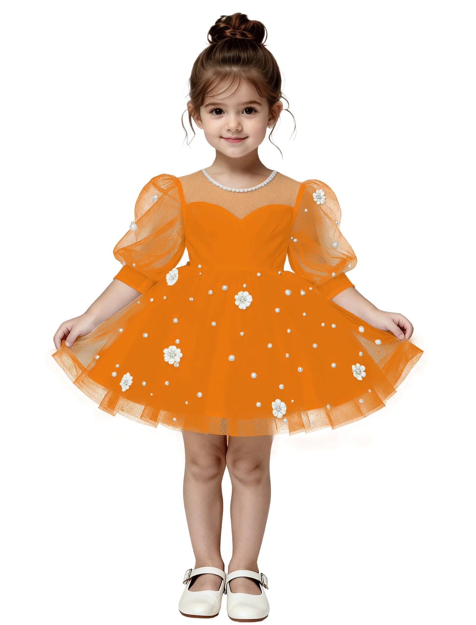 Pitsiline õlgadeta printsessikleit