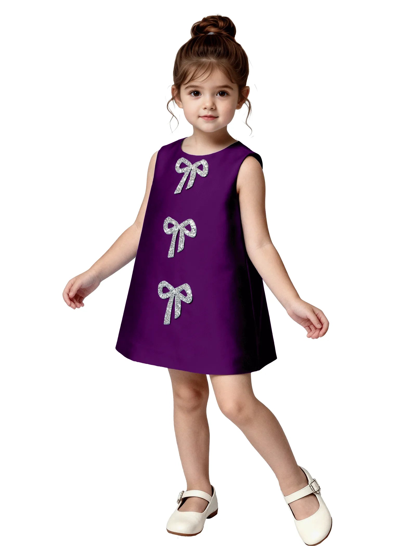Vestido de princesa sin mangas de encaje