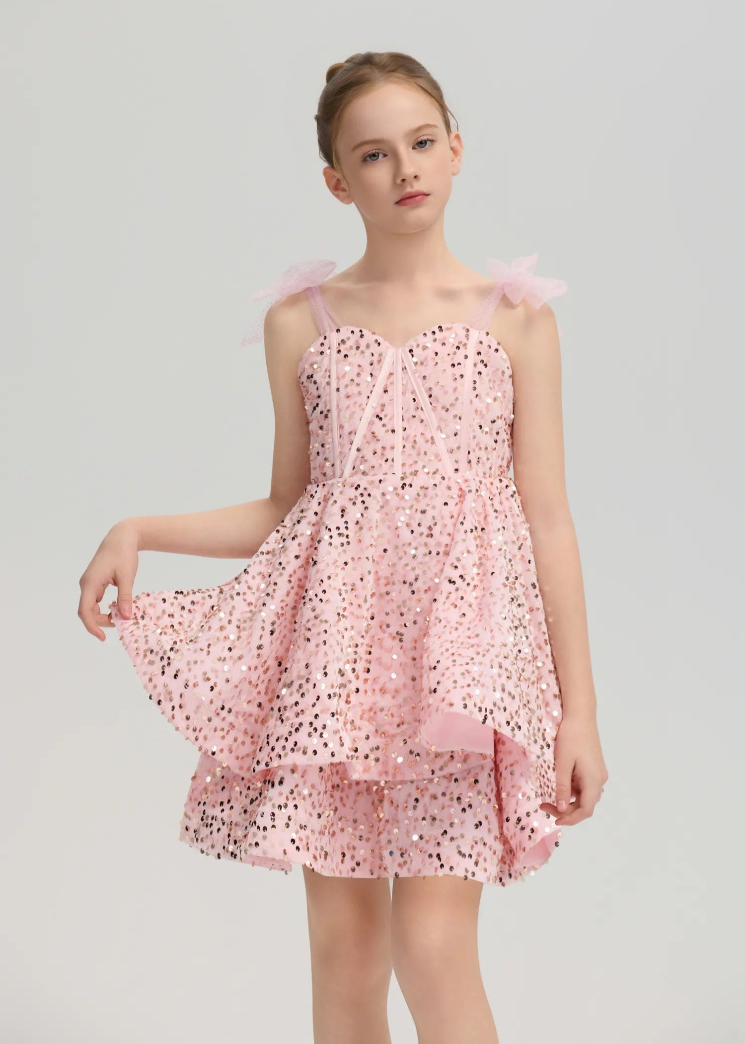 Luxury Flower Girl & Birthday Gown