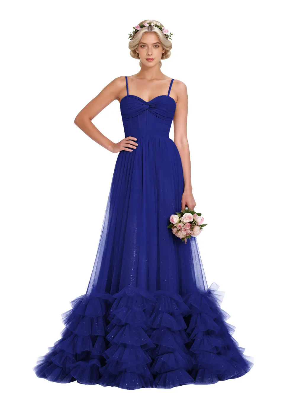 Fairy Whispers – Elegant Mermaid Tulle Dress