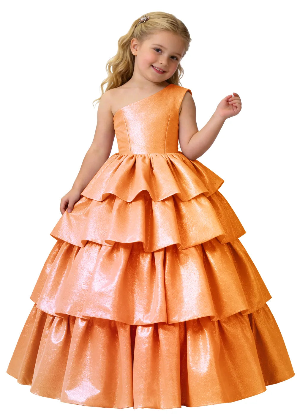 Vestido de princesa sin mangas de encaje