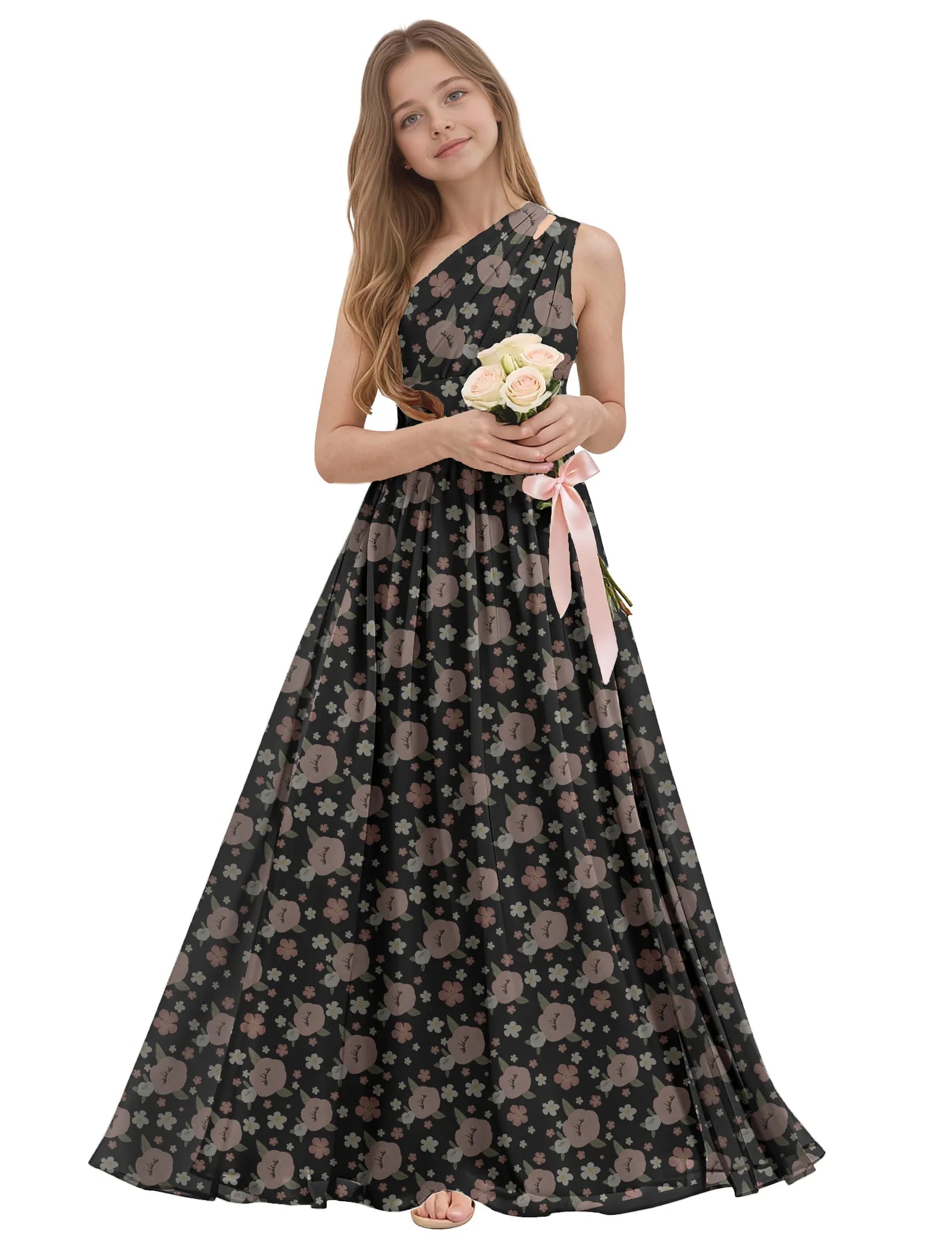 Grace in Bloom Tween Floral Occasion Gown