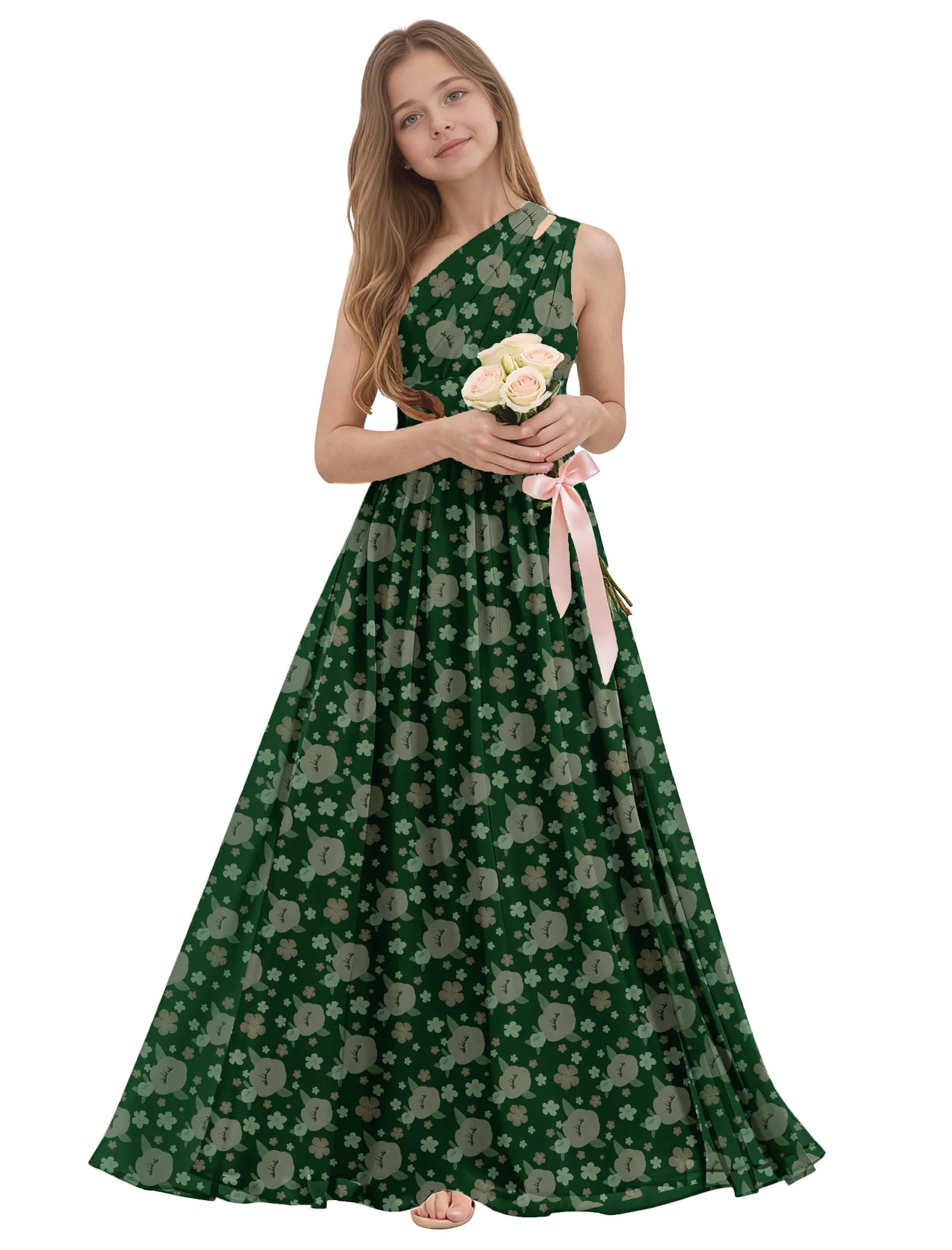 Grace in Bloom Tween Floral Occasion Gown