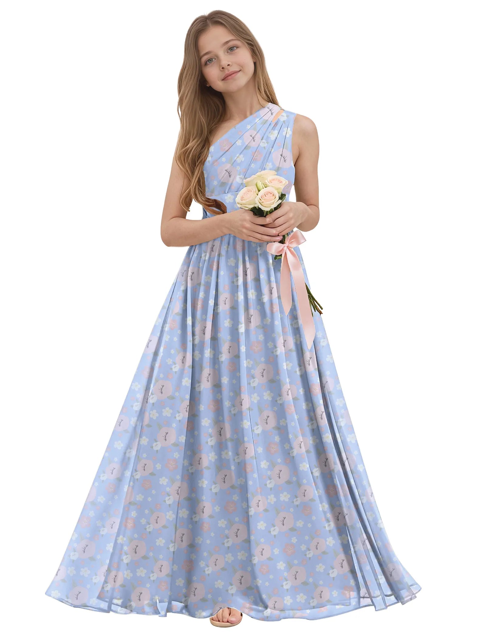 Grace in Bloom Tween Floral Occasion Gown