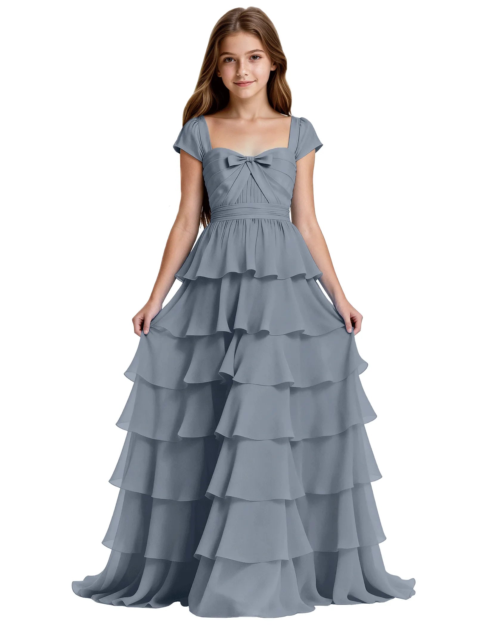 Spitzenkleid mit schulterfreiem Design