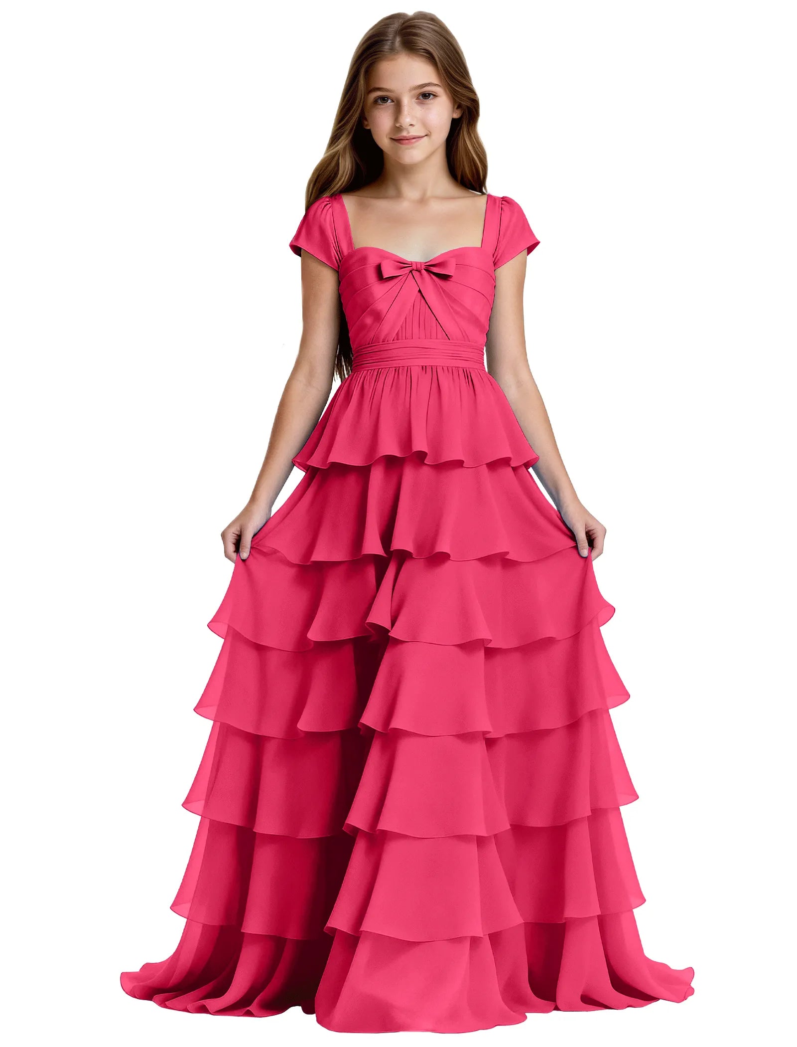 Spitzenkleid mit schulterfreiem Design