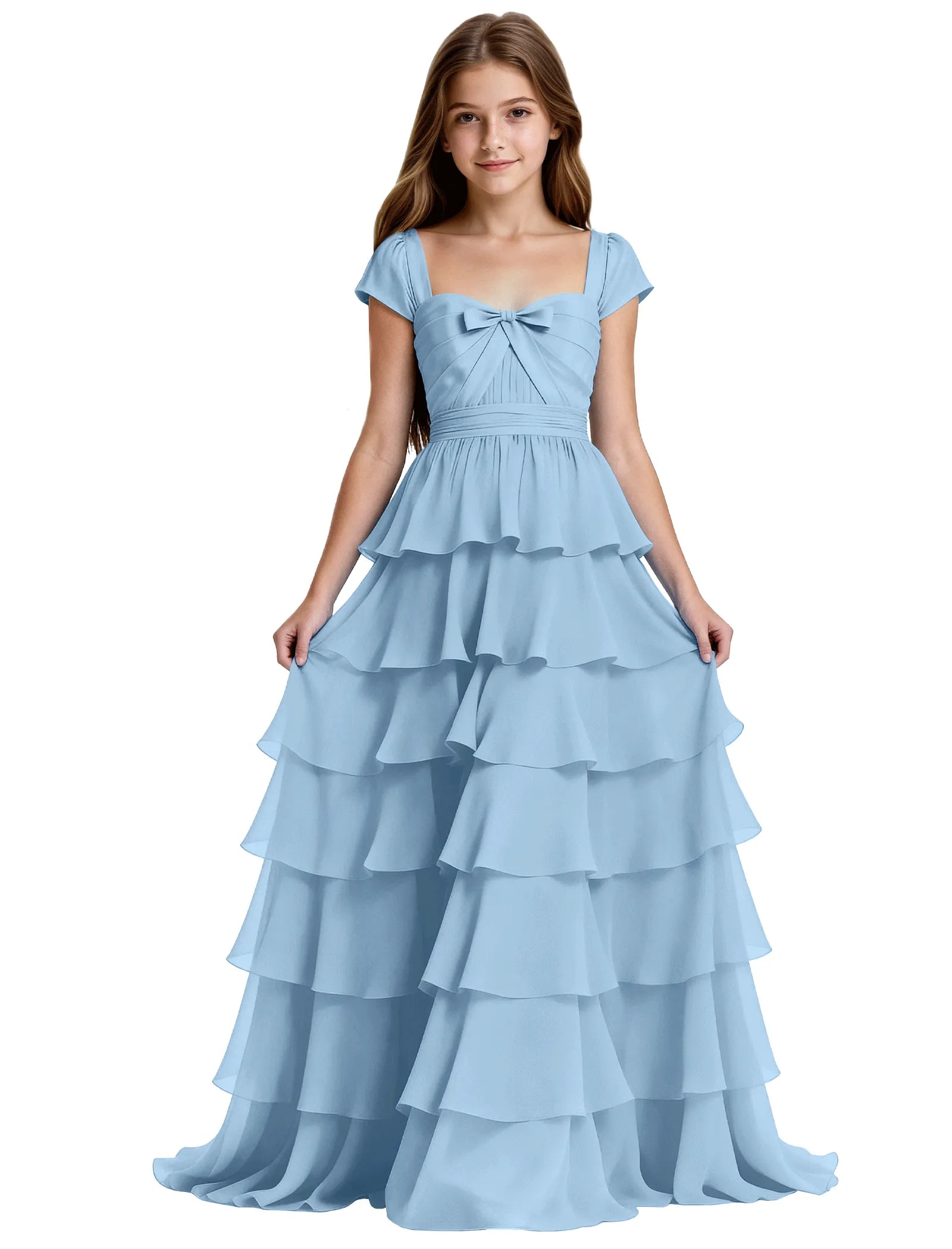 Spitzenkleid mit schulterfreiem Design