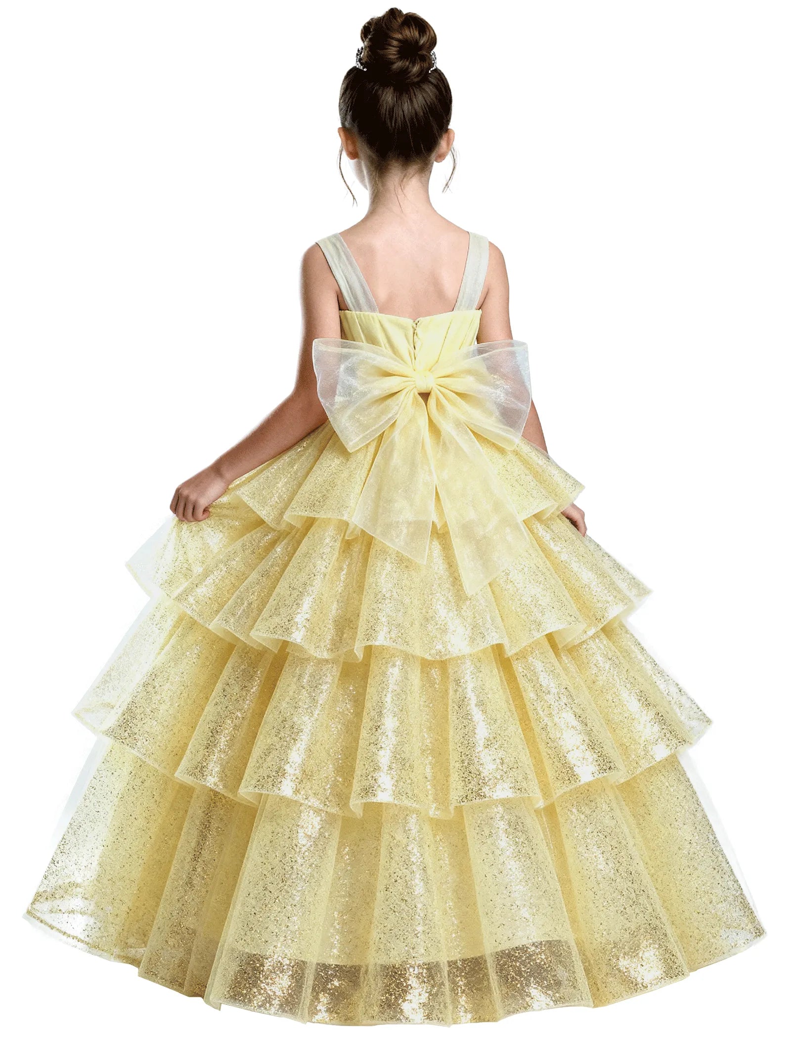 Spitzenkleid mit schulterfreiem Design