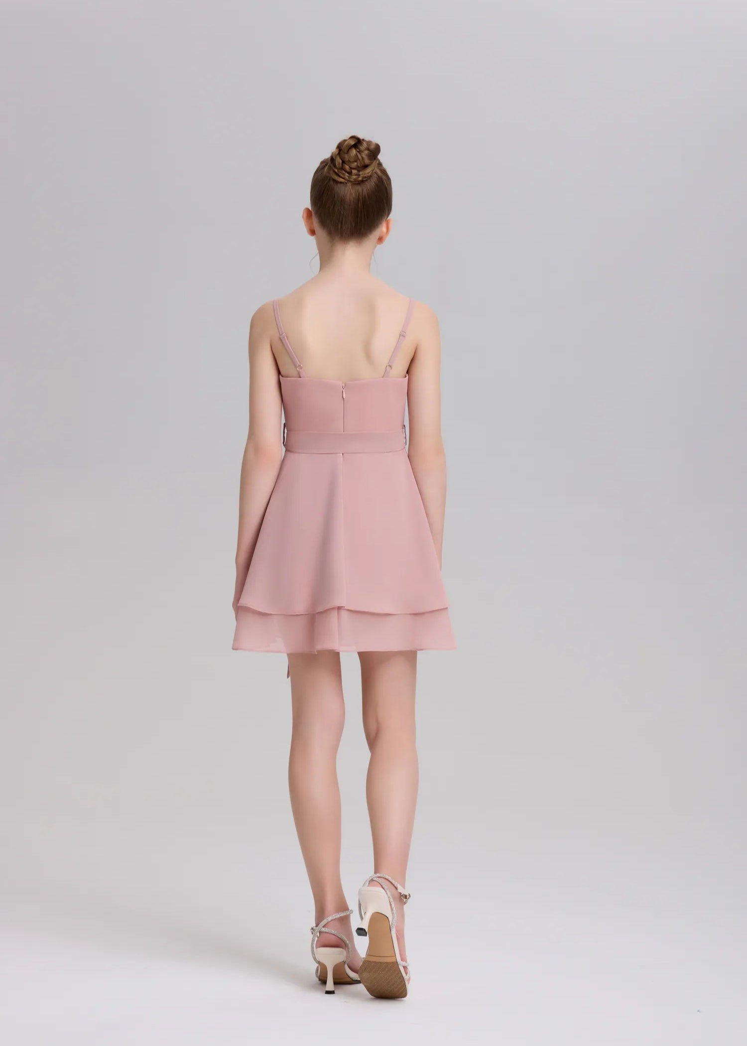 Layered Chiffon Party Dress