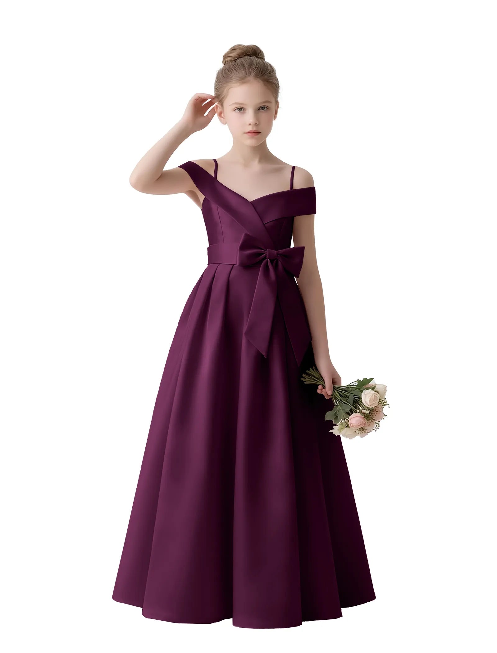 Spitzenkleid mit schulterfreiem Design