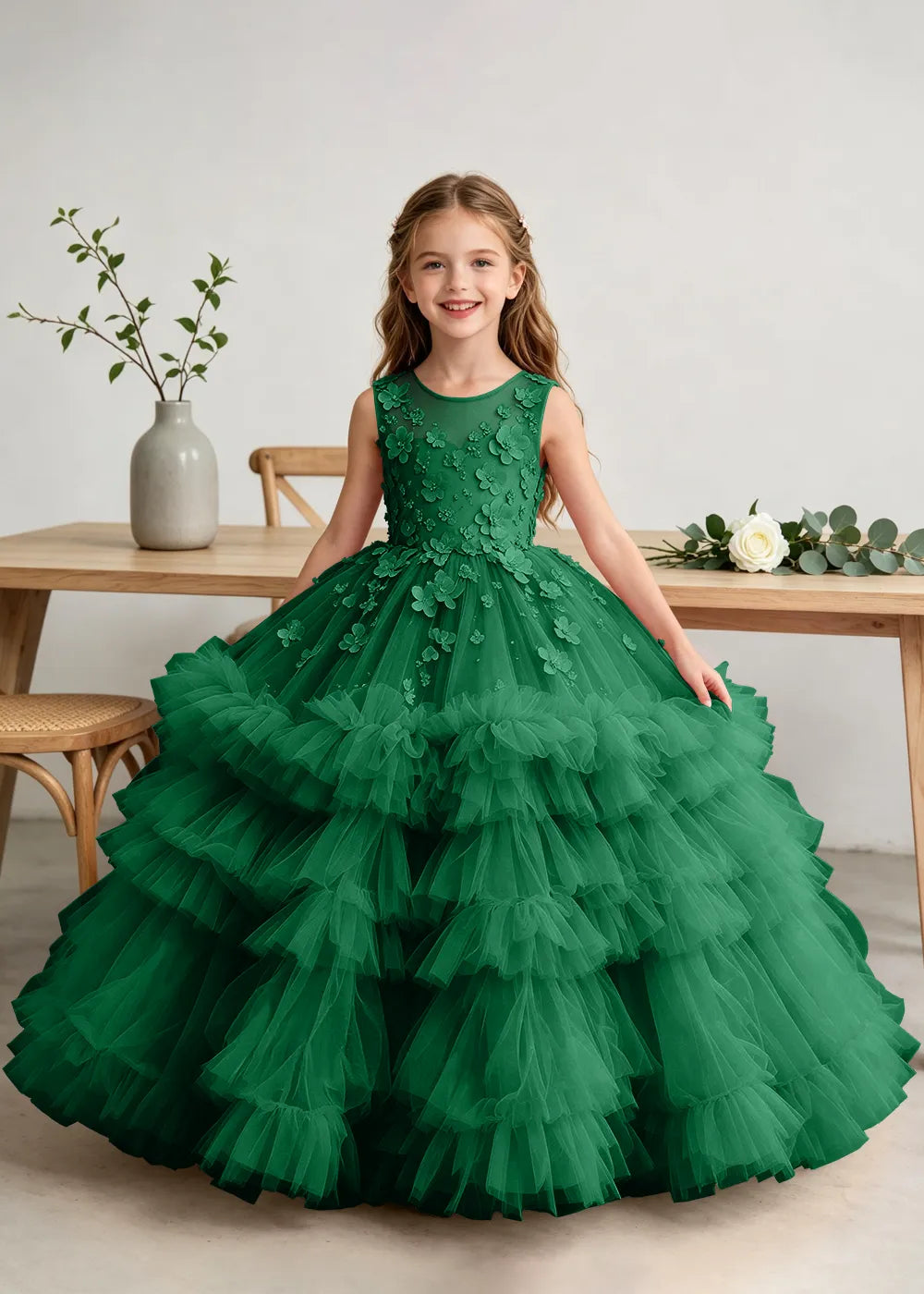 Spitzenkleid mit schulterfreiem Design