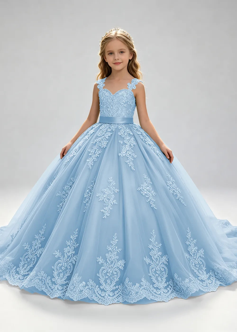 Spitzenkleid mit schulterfreiem Design