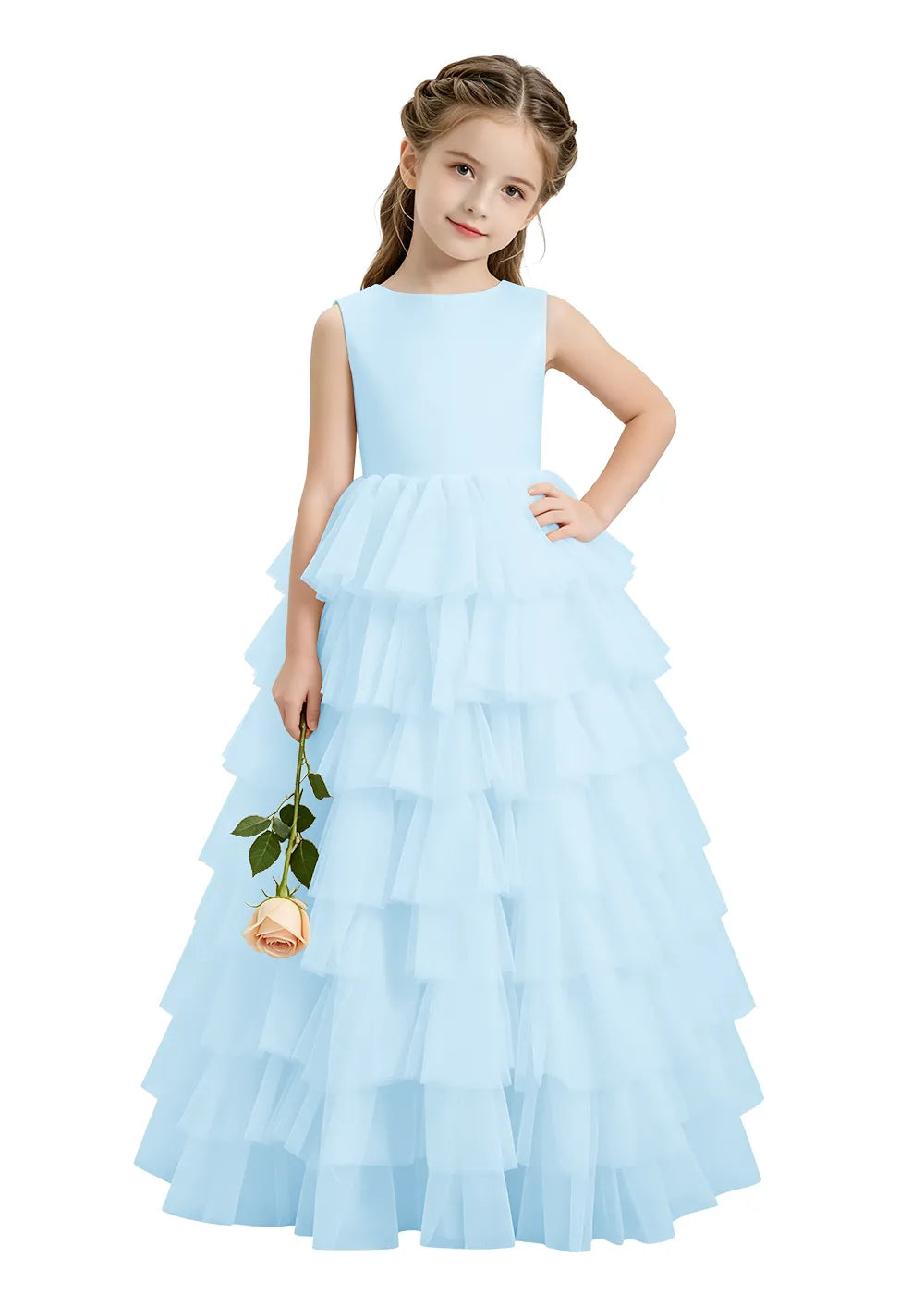 Spitzenkleid mit schulterfreiem Design
