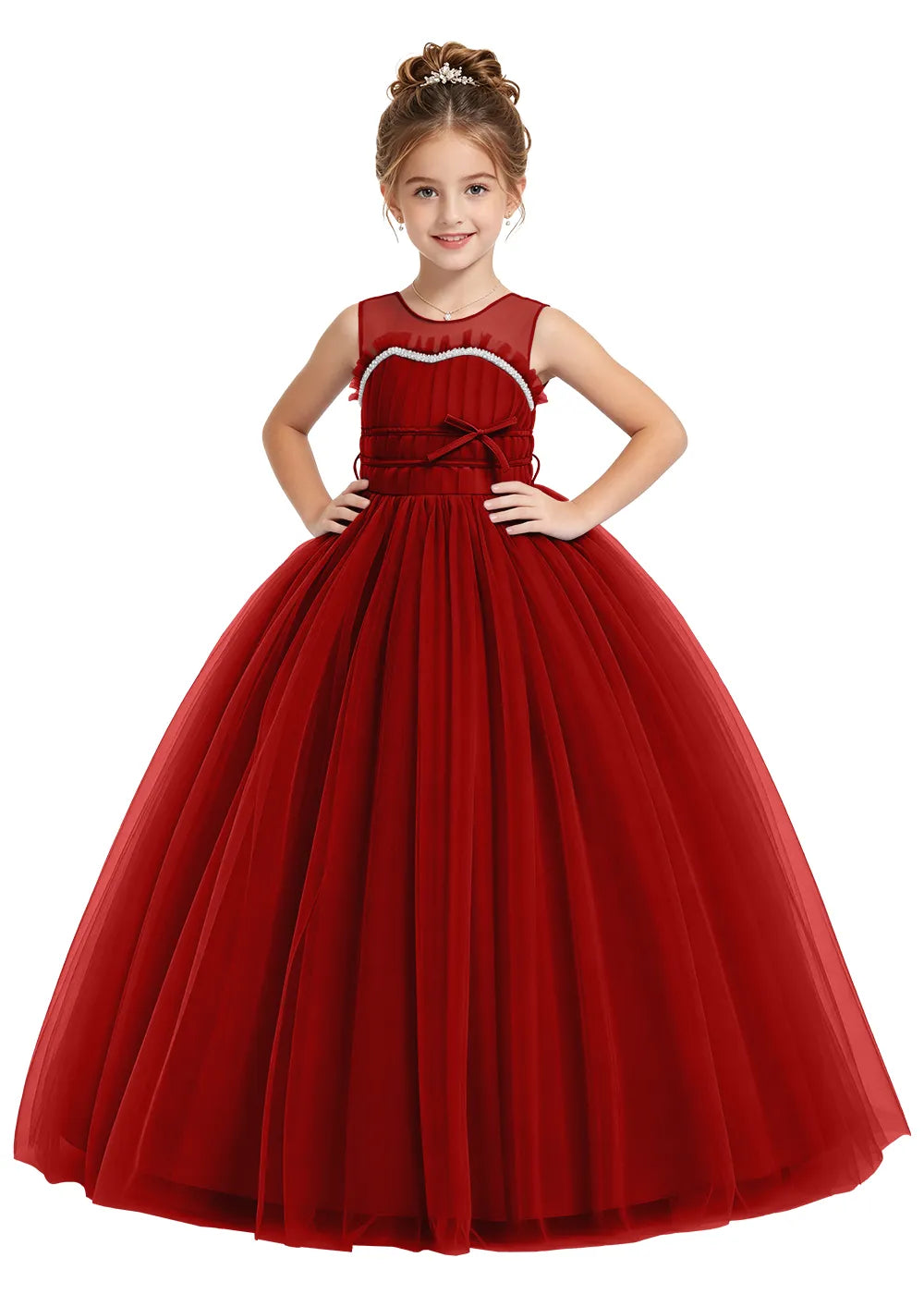 Spitzenkleid mit schulterfreiem Design
