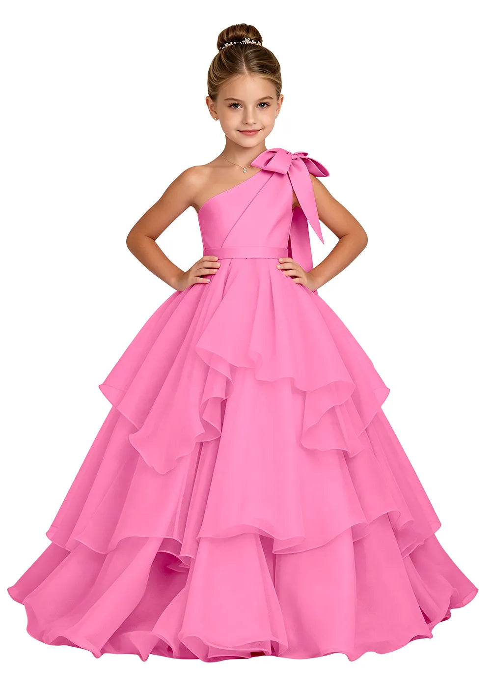 Spitzenkleid mit schulterfreiem Design