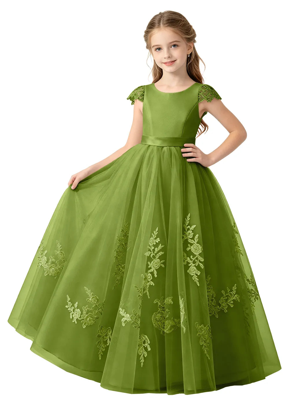 Spitzenkleid mit schulterfreiem Design