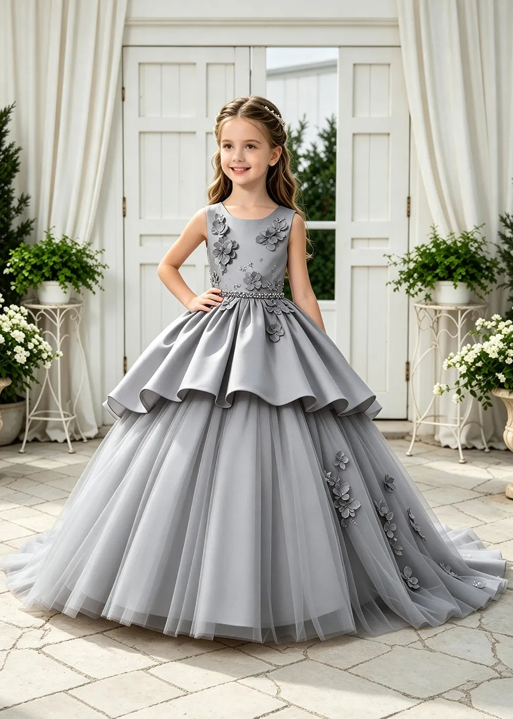 Spitzenkleid mit schulterfreiem Design