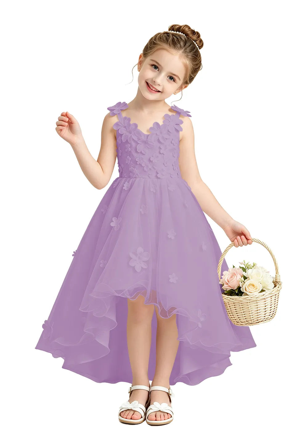 Spitzenkleid mit schulterfreiem Design
