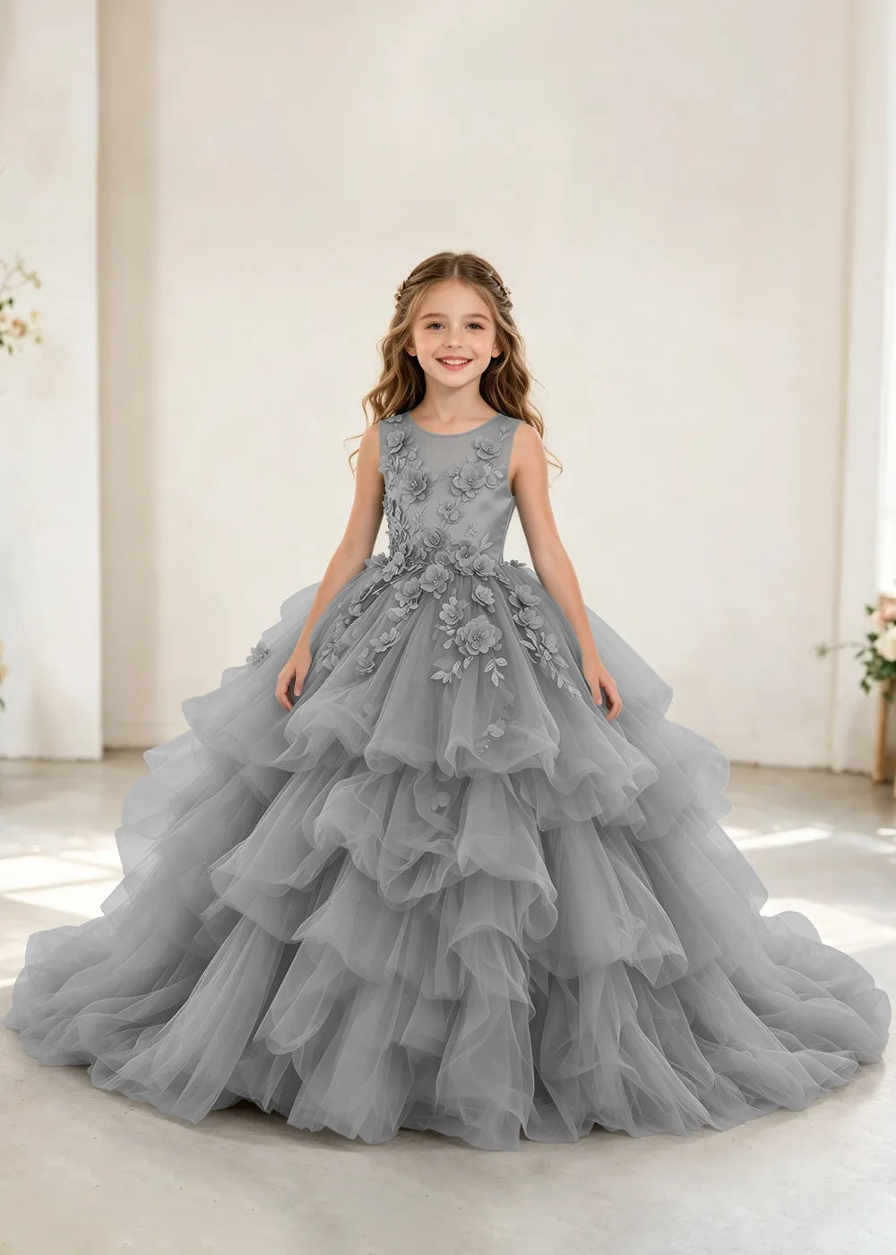 Spitzenkleid mit schulterfreiem Design